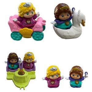 Vintage Toys Vtech Go Smart Friends Princess Clara Darla Doll Accessories